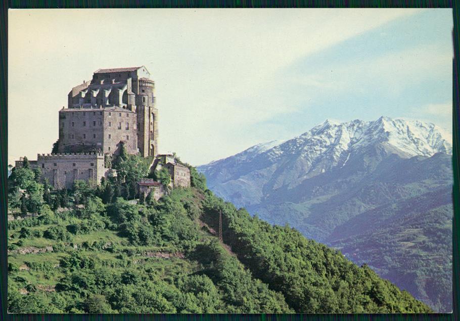 Torino Sacra San Michele Abbazia di Foto FG cartolina MZ3795 – fronte