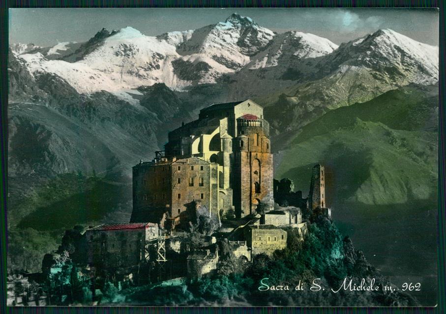 Torino Sacra San Michele Abbazia di Foto FG cartolina MZ3797 – fronte