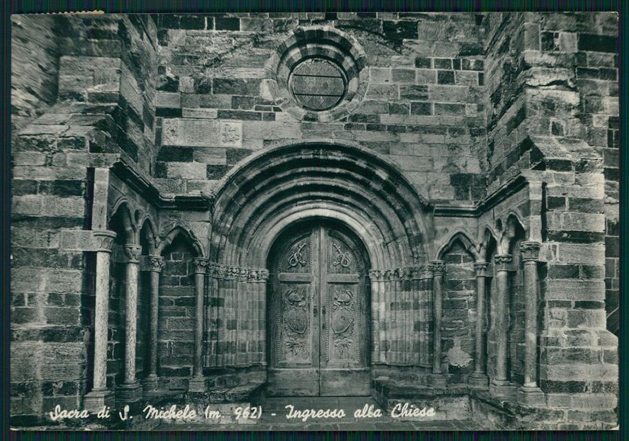 Torino Sacra San Michele Abbazia di Foto FG cartolina MZ3800 – fronte
