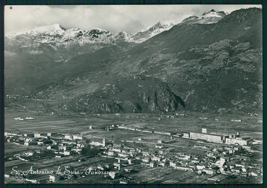 Torino Sant'Antonio di Susa Panorama Foto FG cartolina MZ3802 – fronte