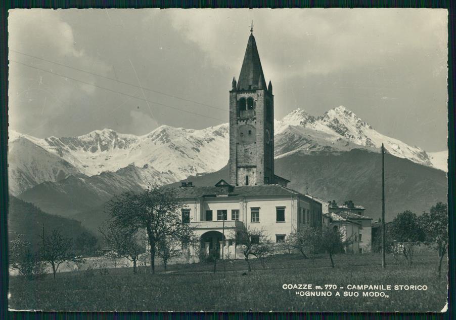 Torino Coazze Foto FG cartolina MZ3824 – fronte