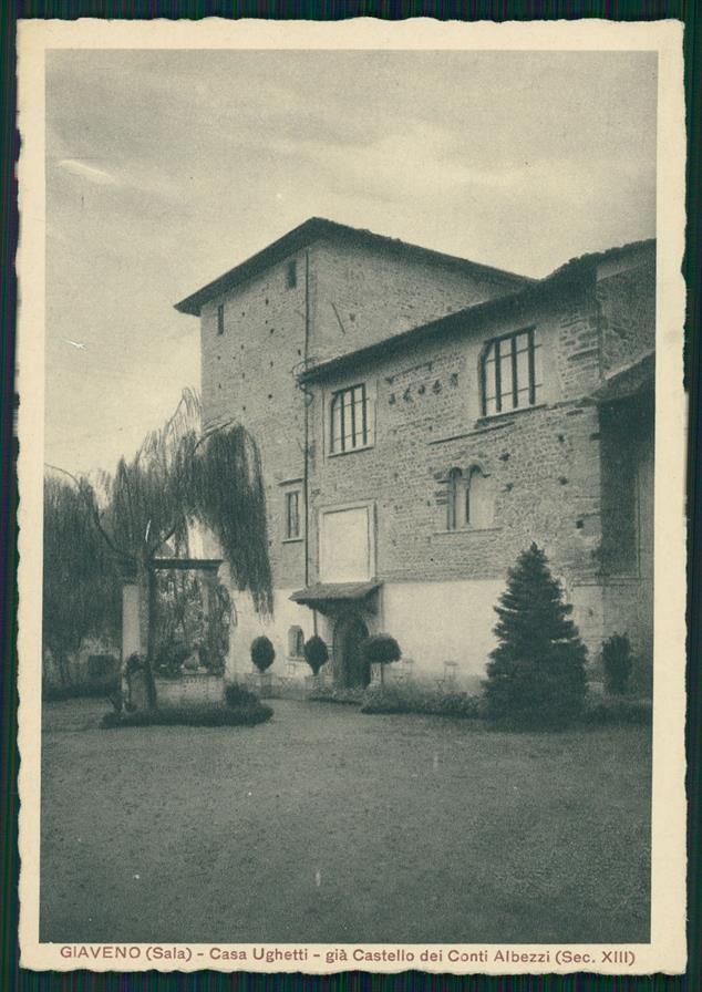 Torino Giaveno Sala Casa Ughetti FG cartolina MZ3827 – fronte