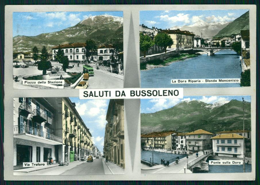 Torino Bussoleno Saluti da Foto FG cartolina MZ3835 – fronte