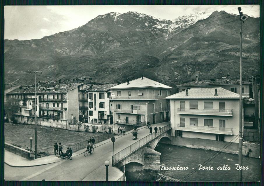 Torino Bussoleno Ponte sulla Dora Foto FG cartolina MZ3837 – fronte