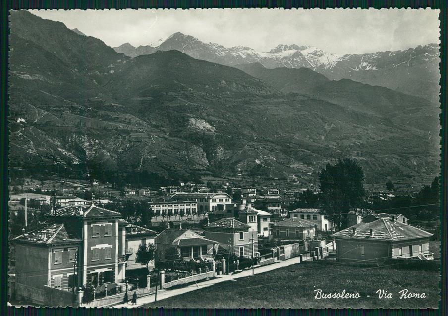 Torino Bussoleno Via Roma Foto FG cartolina MZ3838 – fronte
