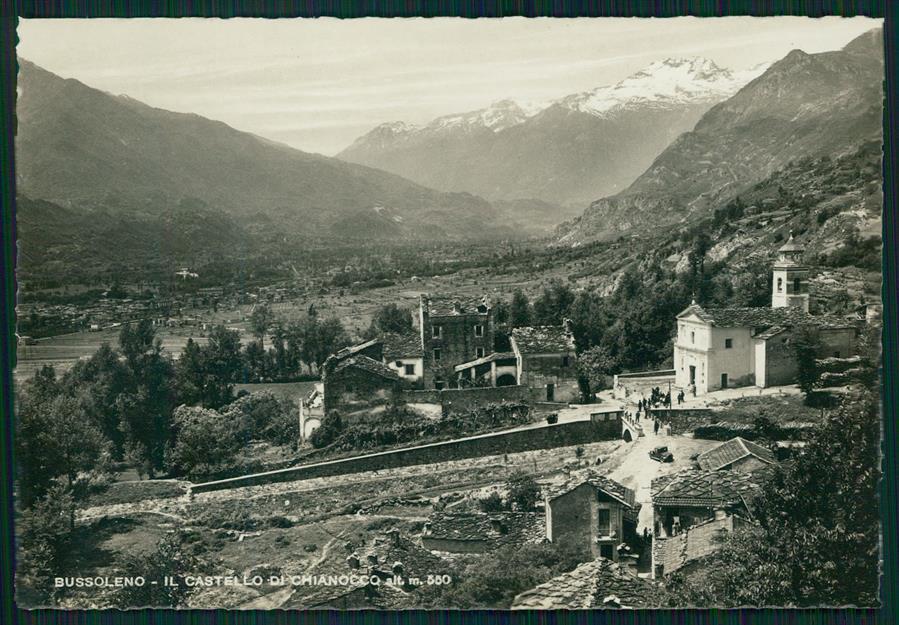 Torino Bussoleno Castello di Chianocco Foto FG cartolina MZ3839 – fronte