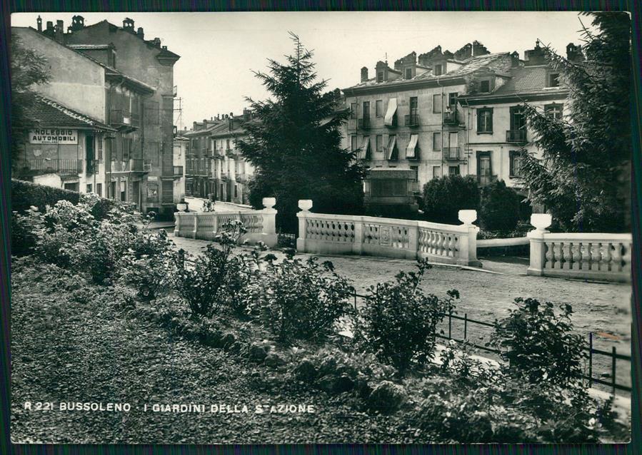Torino Bussoleno Giardini della Stazione Foto FG cartolina MZ3843 – fronte