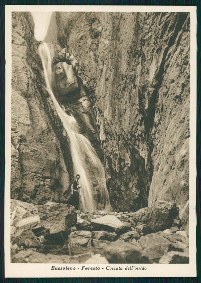 Torino Bussoleno Foresto Cascata dell'Orrido FG cartolina MZ3863 – fronte