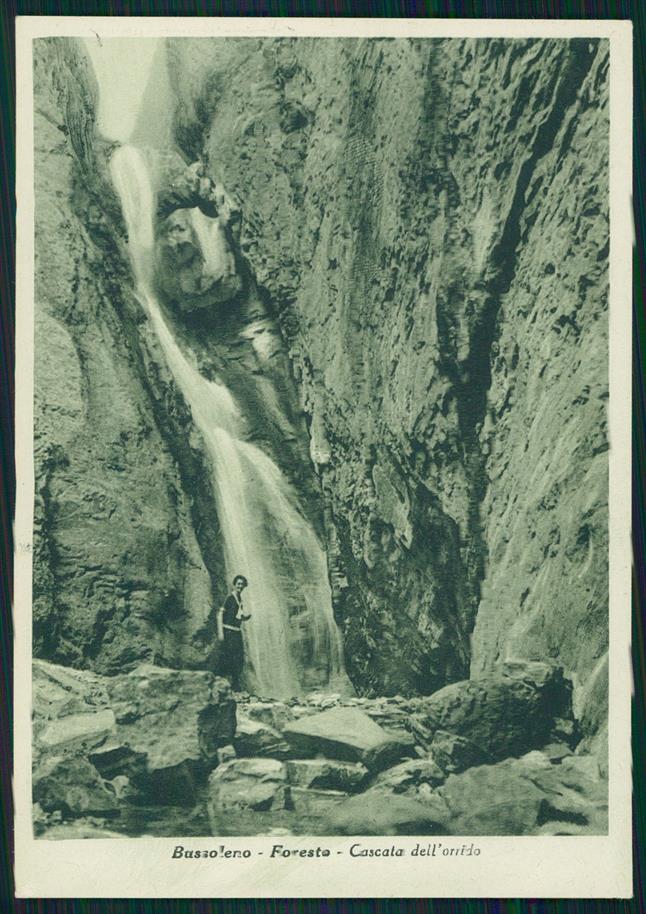 Torino Bussoleno Foresto Cascata dell'Orrido FG cartolina MZ3864 – fronte