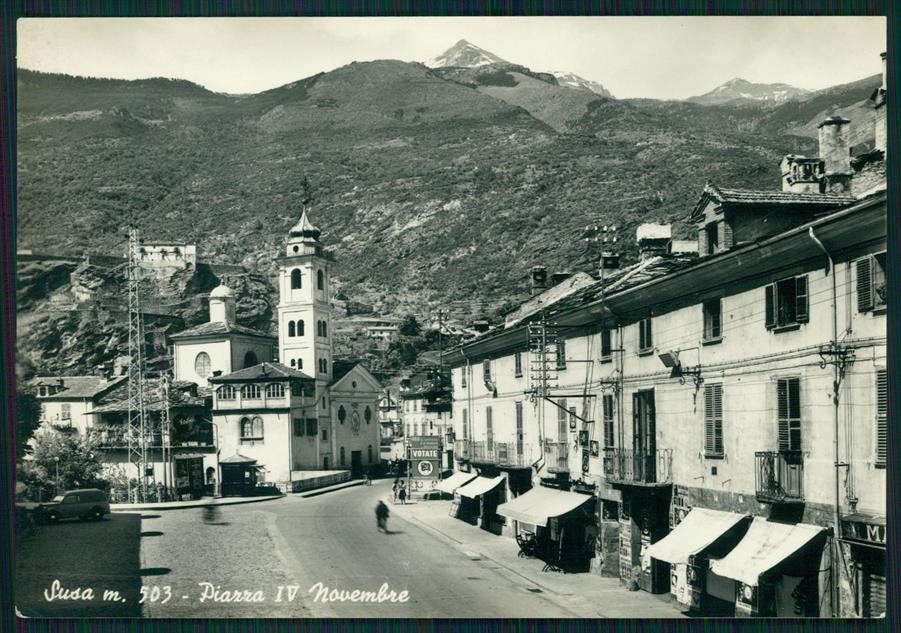 Torino Susa Piazza IV Novembre Foto FG cartolina MZ3871 – fronte