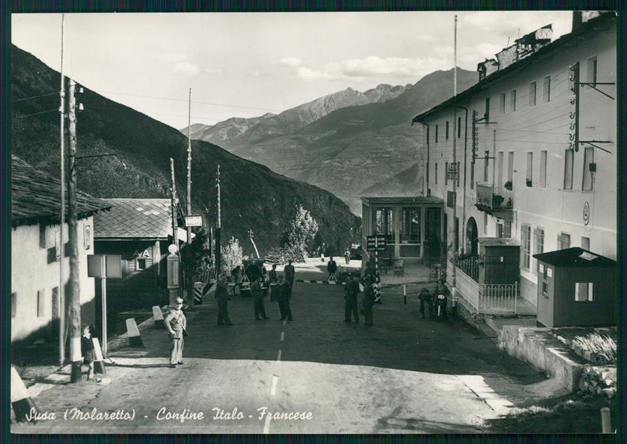 Torino Susa Molaretto Confine Italo Francese Foto FG cartolina MZ3878 – fronte