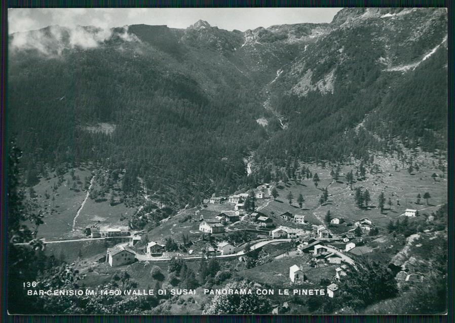 Torino Venaus Bar Cenisio Panorama Foto FG cartolina MZ3880 – fronte