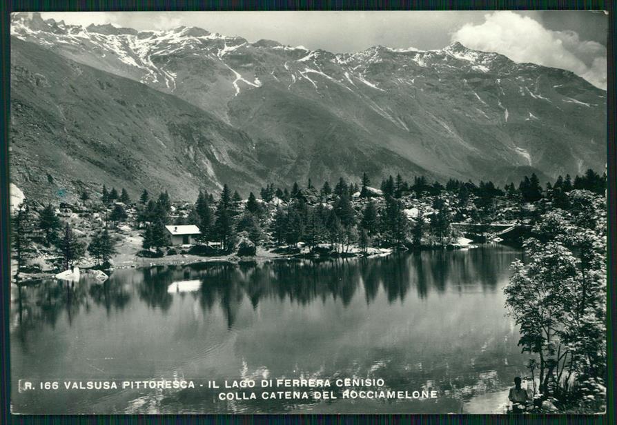 Torino Moncenisio Ferrera Cenisio Lago di Foto FG cartolina MZ3881 – fronte