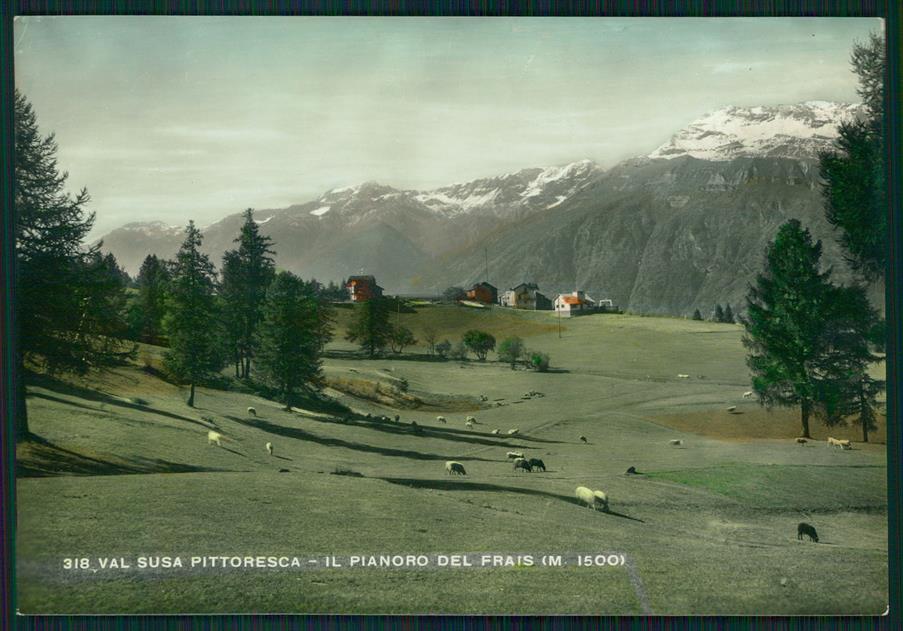 Torino Chiomonte Pianoro del Frais Foto FG cartolina MZ3890 – fronte