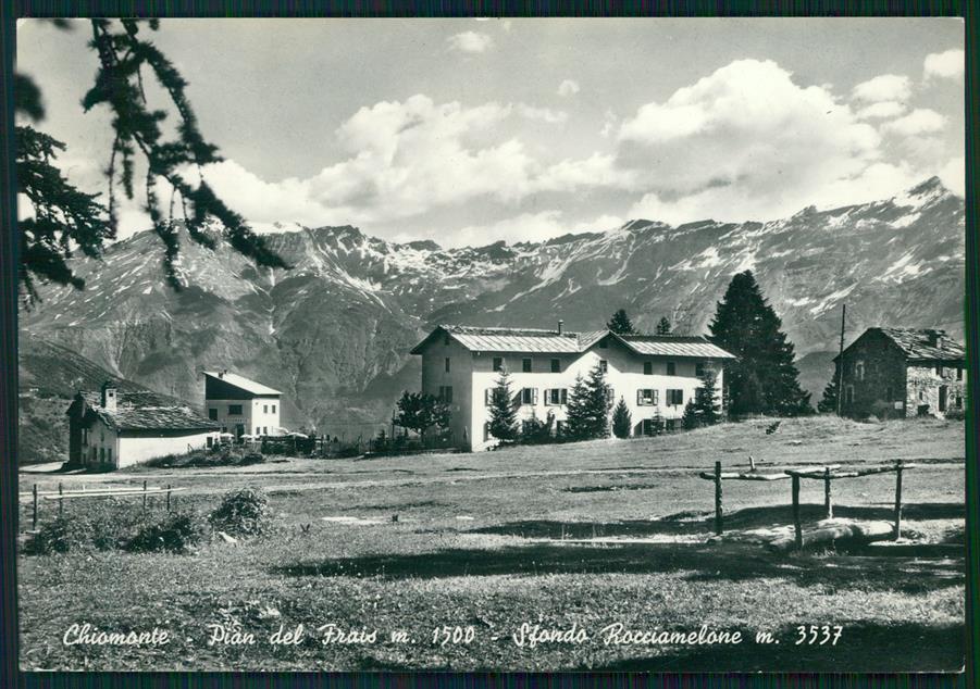 Torino Chiomonte Pian del Frais Rocciamelone Foto FG cartolina MZ3893 – fronte