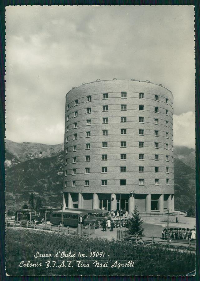 Torino Sauze d'Oulx Colonia Fiat Corriere Auto Foto FG cartolina MZ3933 – fronte