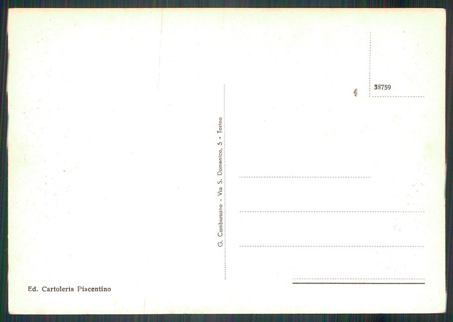 Torino Venaria Reale Viale Baridani FG cartolina MZ3965 – retro