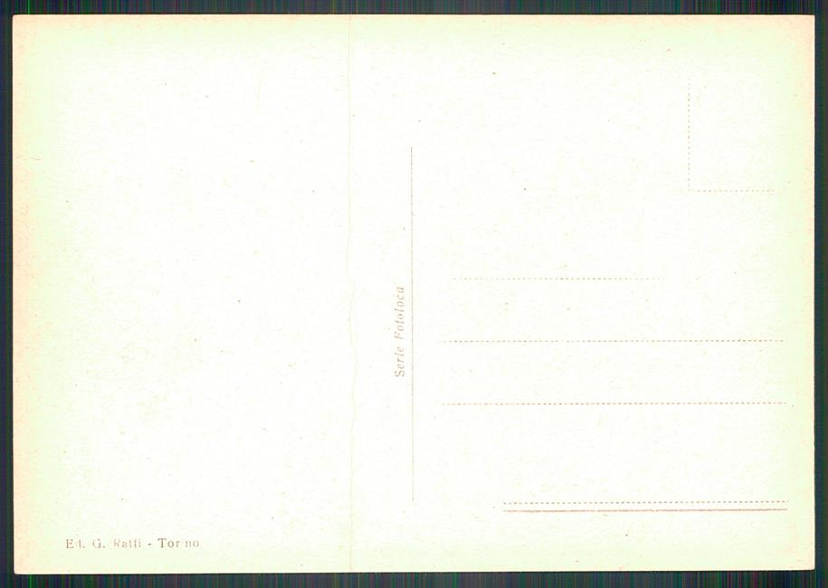 Torino Venaria Reale Piazza Annunziata Via Mensa FG cartolina MZ3967 – retro