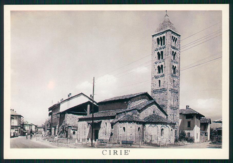 Torino Cirié Chiesa San Martino Foto FG cartolina MZ3973 – fronte