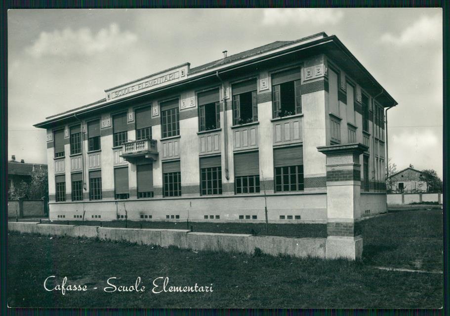 Torino Cafasse Scuole Foto FG cartolina MZ3983 – fronte
