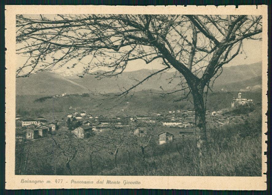 Torino Balangero Panorama Monte Giovetto FG cartolina MZ4002 – fronte