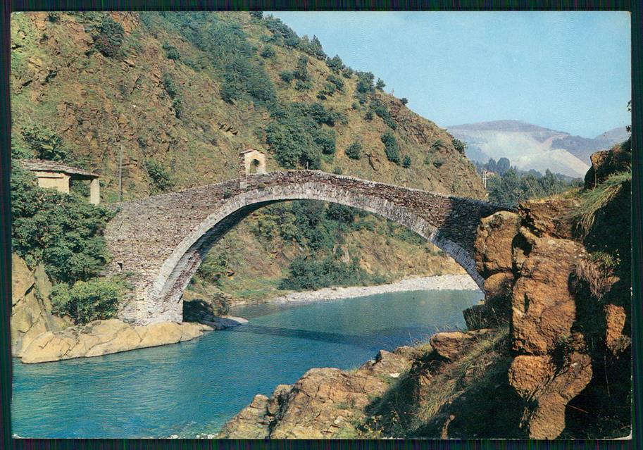 Torino Lanzo Torinese Ponte del Diavolo Foto FG cartolina MZ4009 – fronte