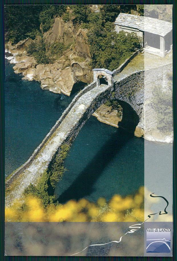 Torino Lanzo Torinese Ponte del Diavolo FG cartolina MZ4010 – fronte