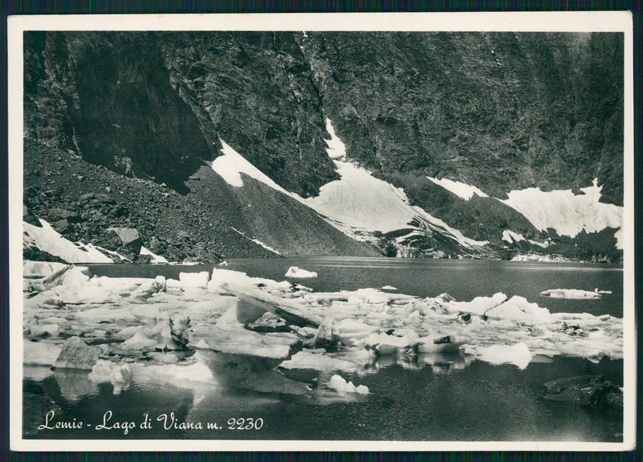 Torino Lemie Lago di Viana Foto FG cartolina MZ4035 – fronte