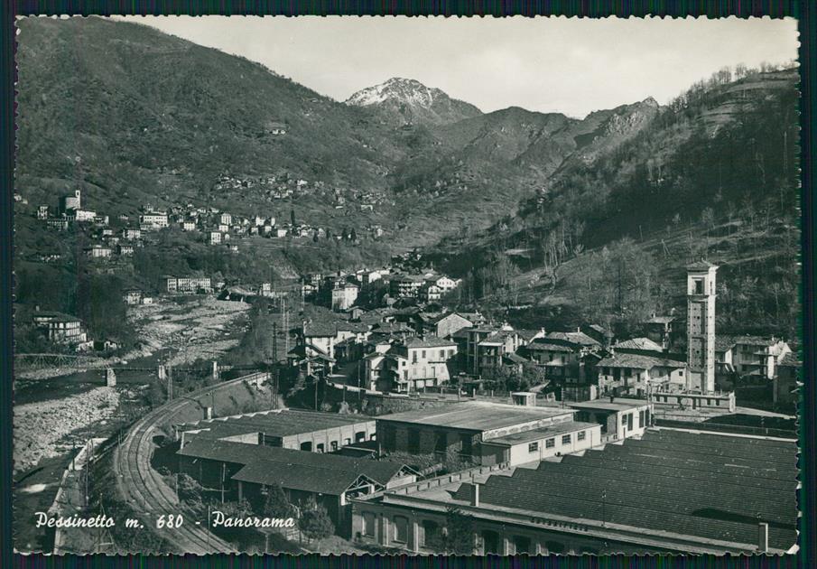 Torino Pessinetto Panorama Foto FG cartolina MZ4047 – fronte