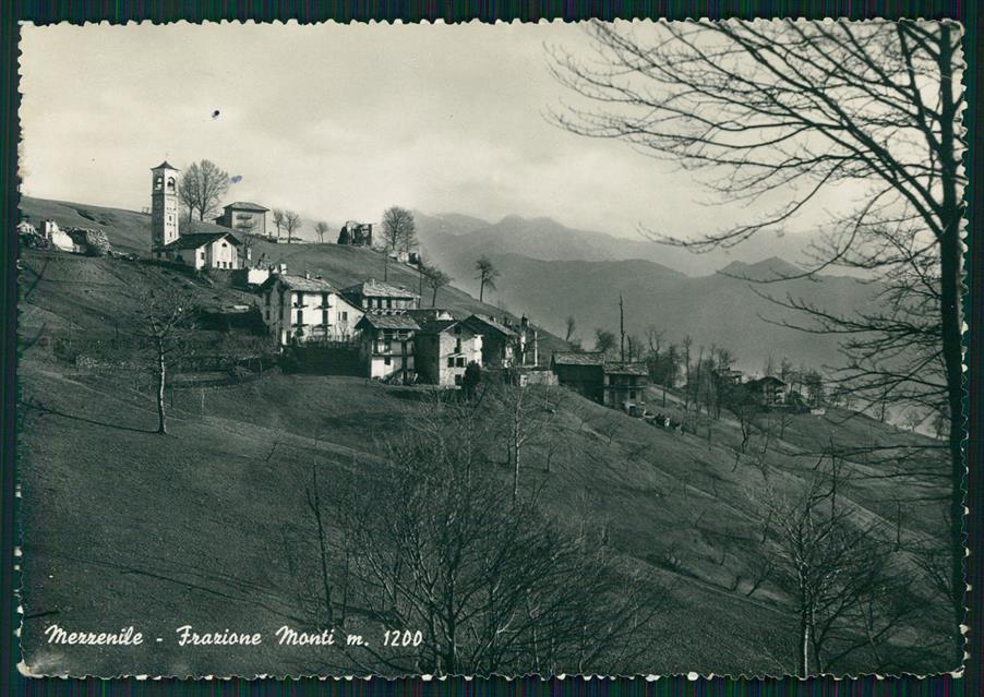 Torino Mezzenile Frazione Monti Foto FG cartolina MZ4058 – fronte