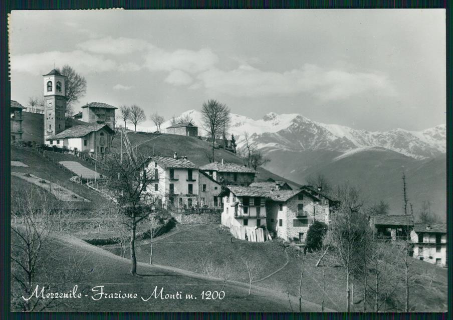 Torino Mezzenile Frazione Monti Foto FG cartolina MZ4059 – fronte