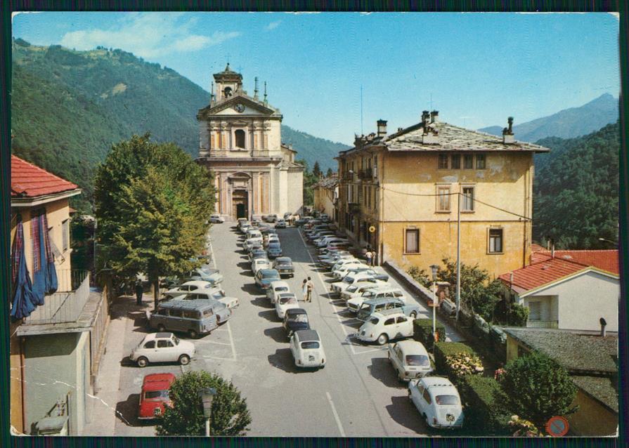 Torino Ceres Chiesa Parrocchiale Auto PIEGA Foto FG cartolina MZ4066 – fronte