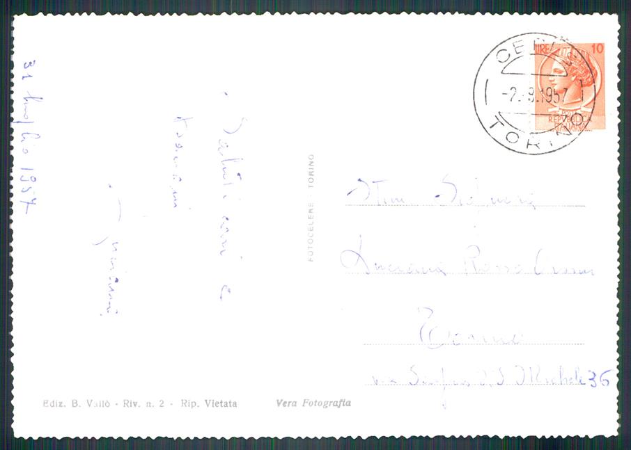 Torino Ceres Bracchiello Stura Foto FG cartolina MZ4073 – retro