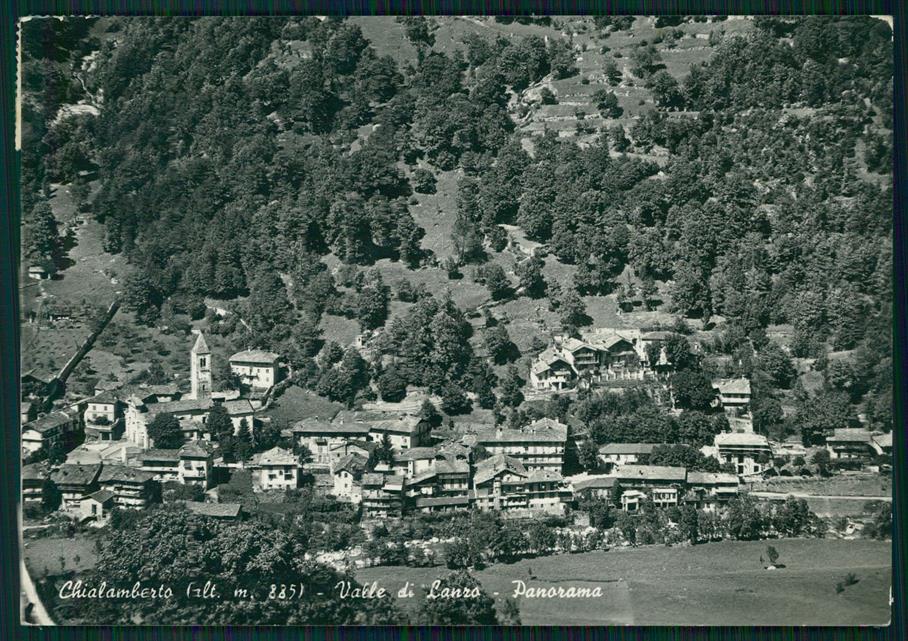 Torino Chialamberto Valle di Lanzo Panorama Foto FG cartolina MZ4086 – fronte