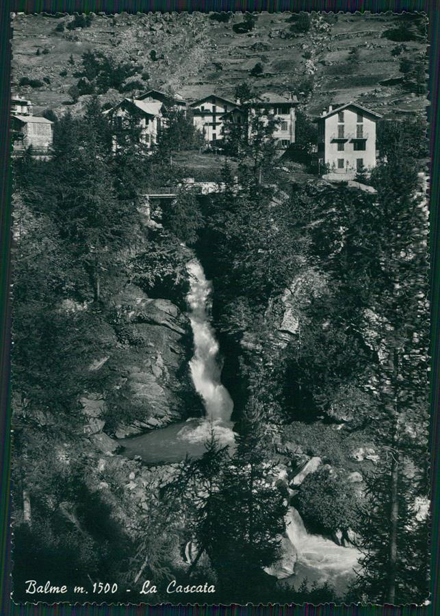 Torino Balme Cascata Foto FG cartolina MZ4106 – fronte