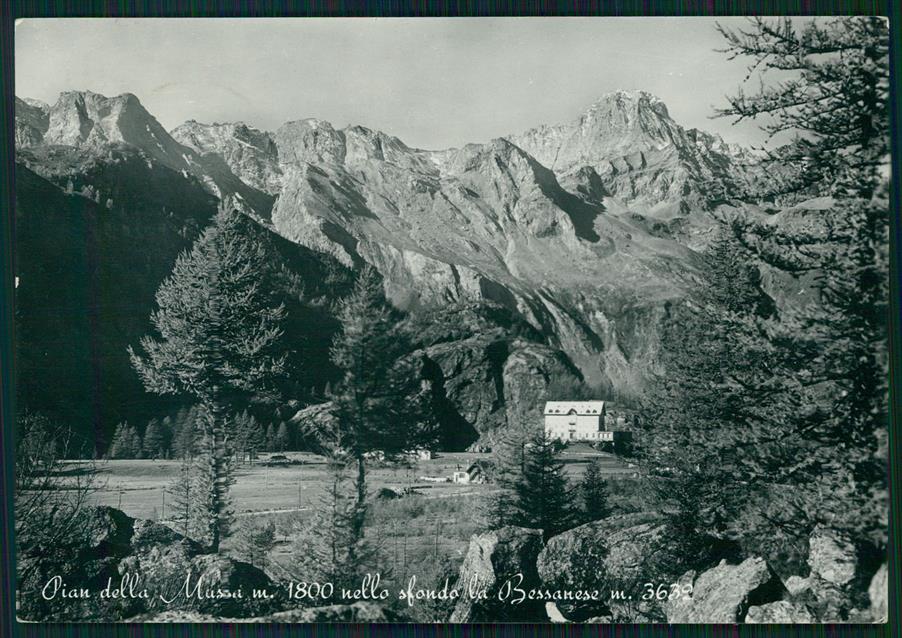 Torino Balme Pian della Mussa Bessasese Foto FG cartolina MZ4108 – fronte