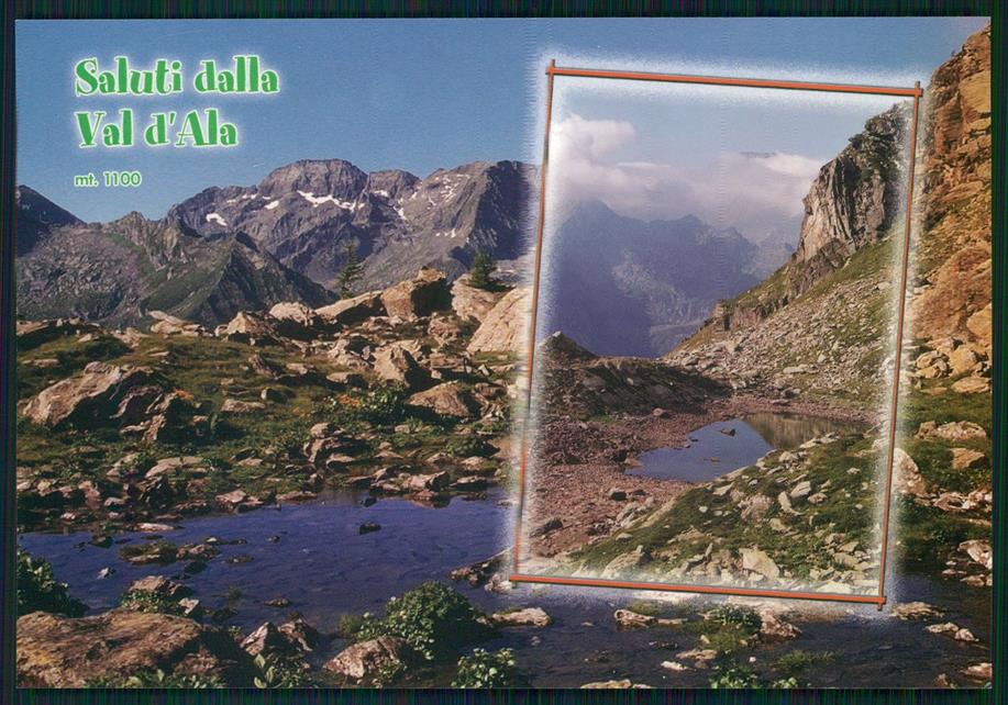 Torino Ala di Stura Saluti da Foto FG cartolina MZ4122 – fronte