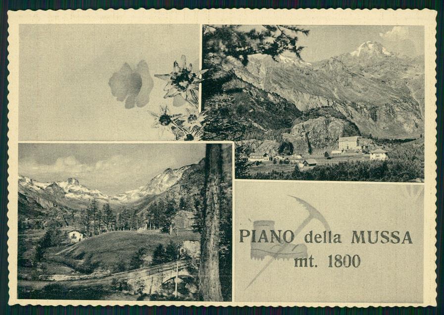Torino Balme Pian della Mussa FG cartolina MZ4129 – fronte