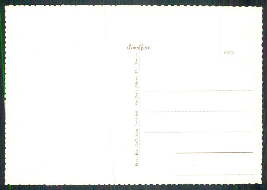 Torino Balme Pian della Mussa FG cartolina MZ4129 – retro