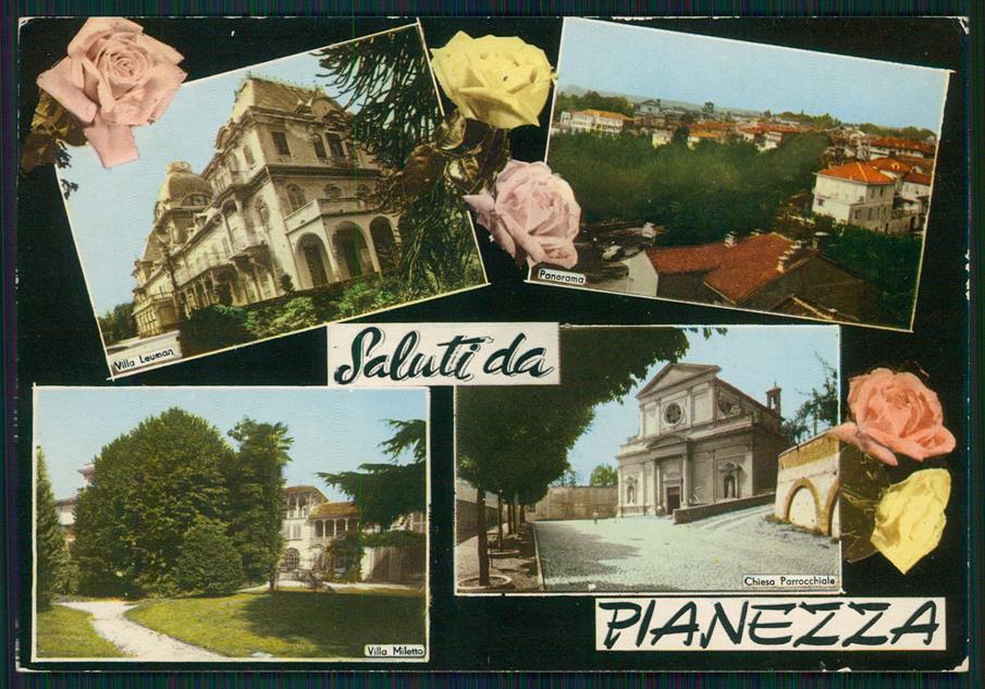 Torino Pianezza Saluti da Foto FG cartolina MZ4132 – fronte