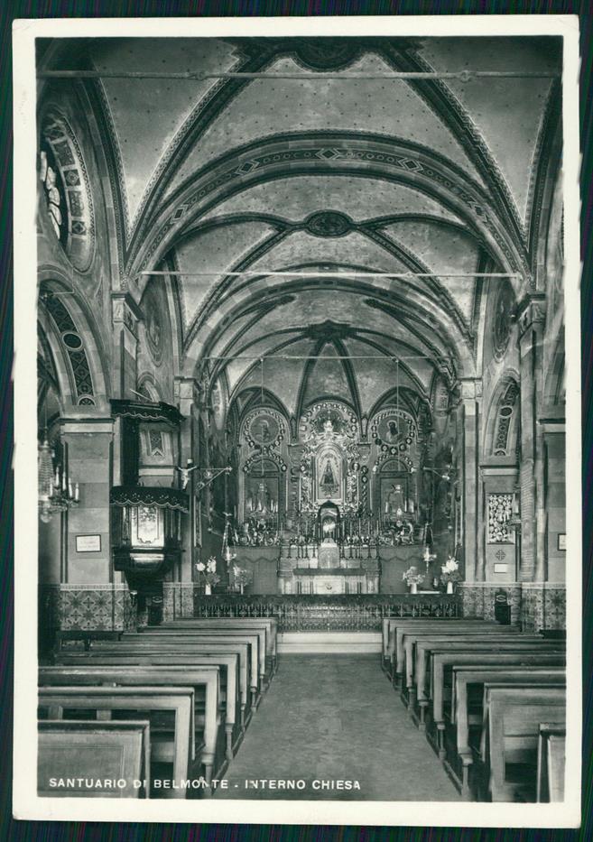 Torino Valperga Santuario di Belmonte Foto FG cartolina MZ4152 – fronte