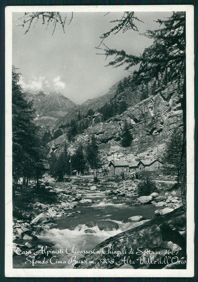 Torino Ceresole Reale Chiapili di Sotto Foto FG cartolina MZ4160 – fronte