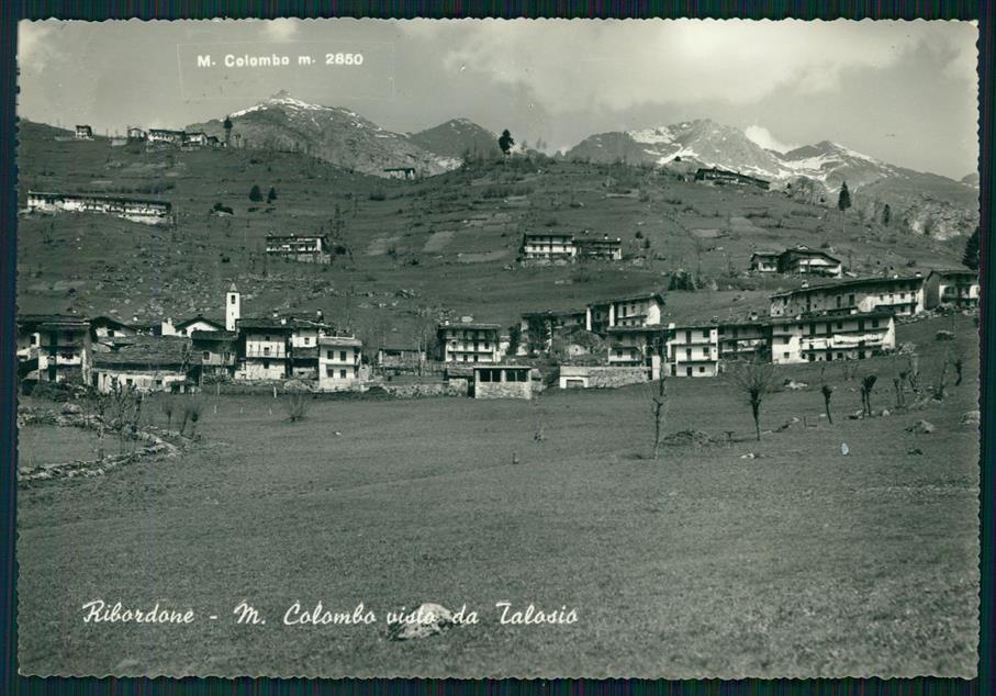 Torino Ribordone Talosio Monte Colombo Foto FG cartolina MZ4169 – fronte
