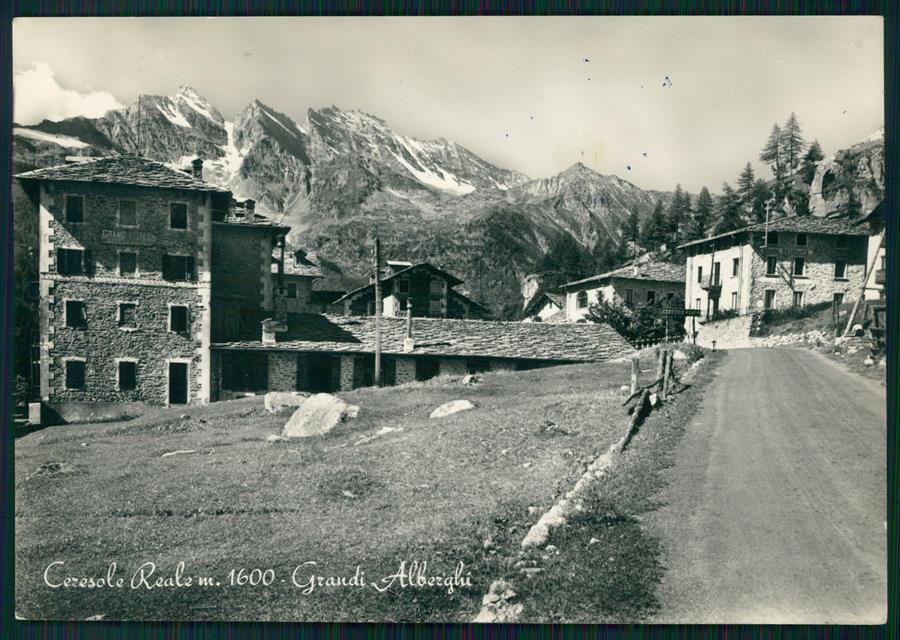 Torino Cerasole Reale Grandi Alberghi Foto FG cartolina MZ4175 – fronte