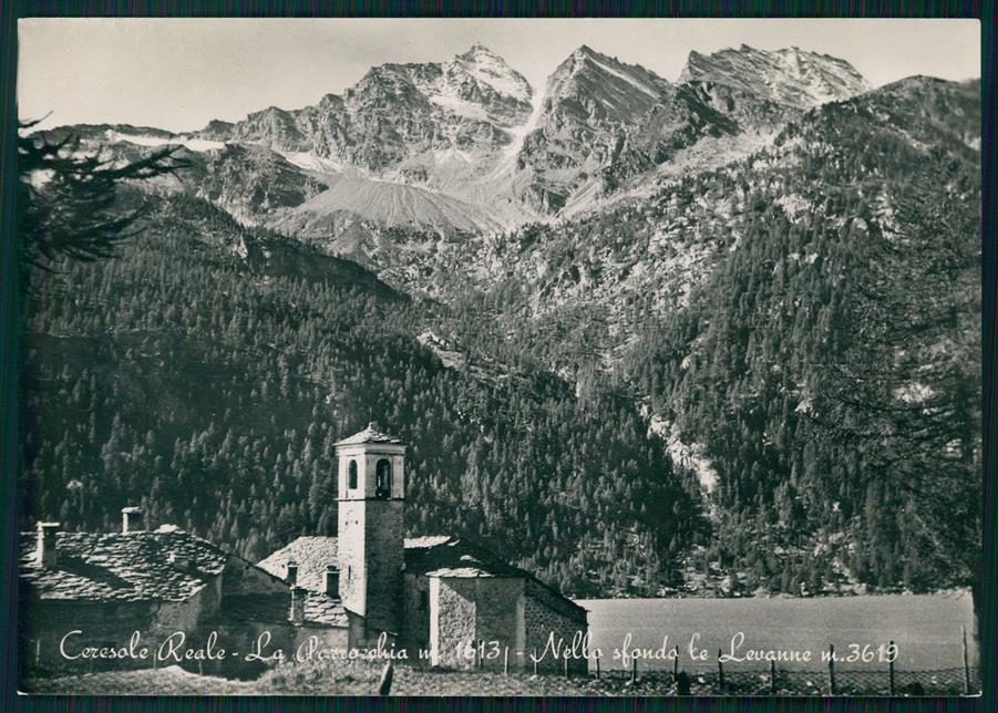 Torino Cerasole Reale Parrocchia Le Levanne Foto FG cartolina MZ4176 – fronte