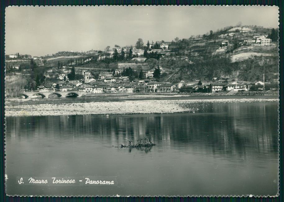 Torino San Mauro Torinese Panorama Foto FG cartolina MZ4192 – fronte