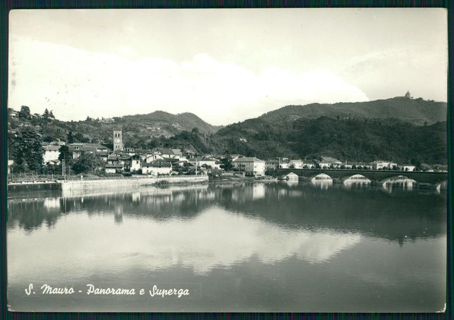 Torino San Mauro Torinese Superga Foto FG cartolina MZ4193 – fronte
