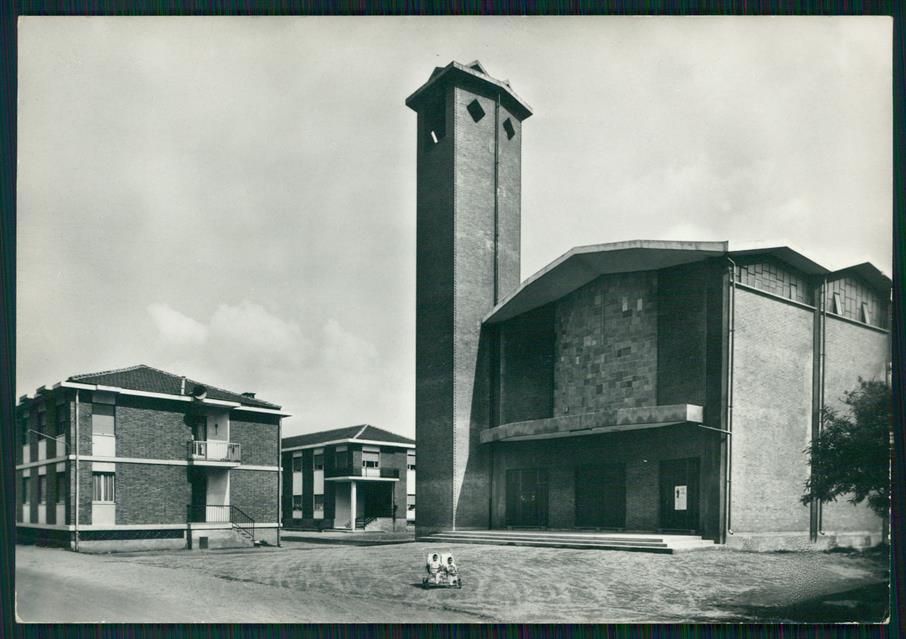 Torino San Mauro Torinese Parrocchia Asilo Foto FG cartolina MZ4202 – fronte