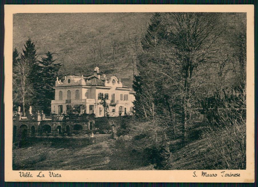 Torino San Mauro Torinese Villa La Vista FG cartolina MZ4204 – fronte