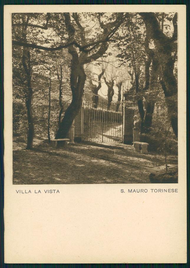 Torino San Mauro Torinese Villa La Vista SCOLLATA FG cartolina MZ4205 – fronte